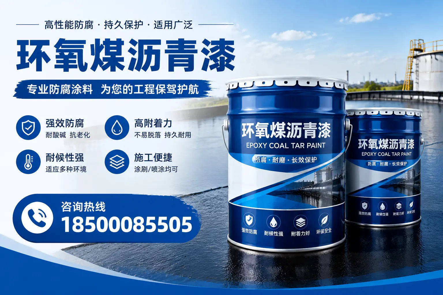 环氧煤沥青漆与其他漆类的比较，文昌用户的选择依据